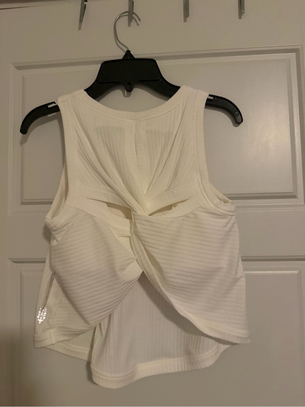 Free People Ribbed, Open Back Tank Top - Picture 2 of 5
